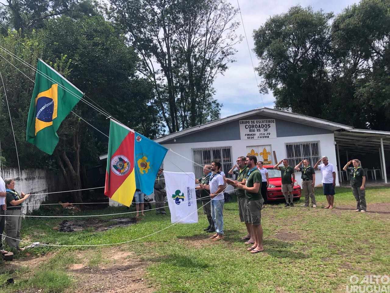 Grupo Escoteiros Coroados sedia eventos em Iraí