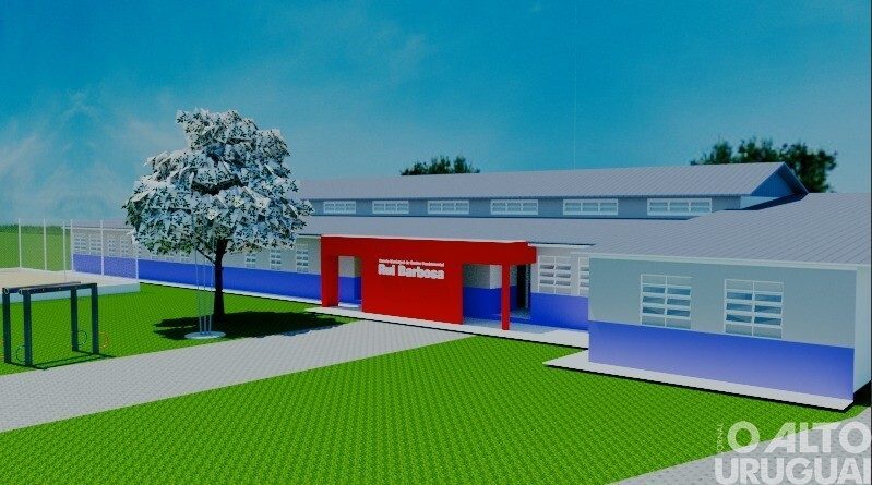 EMEF Rui Barbosa de FW terá obras de ampliação e modernização