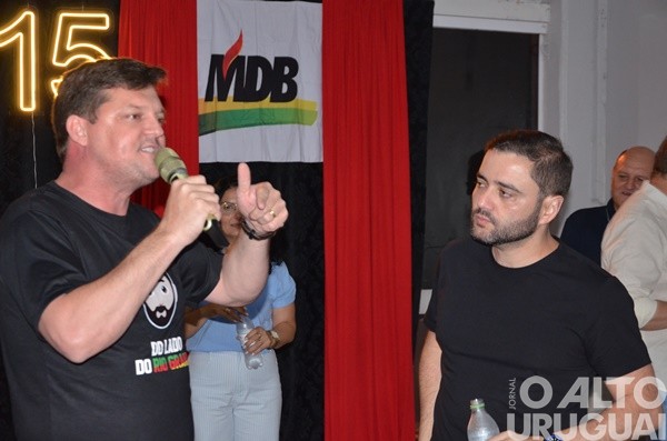 MDB realiza encontro regional em Seberi com a presença de Gabriel Souza
