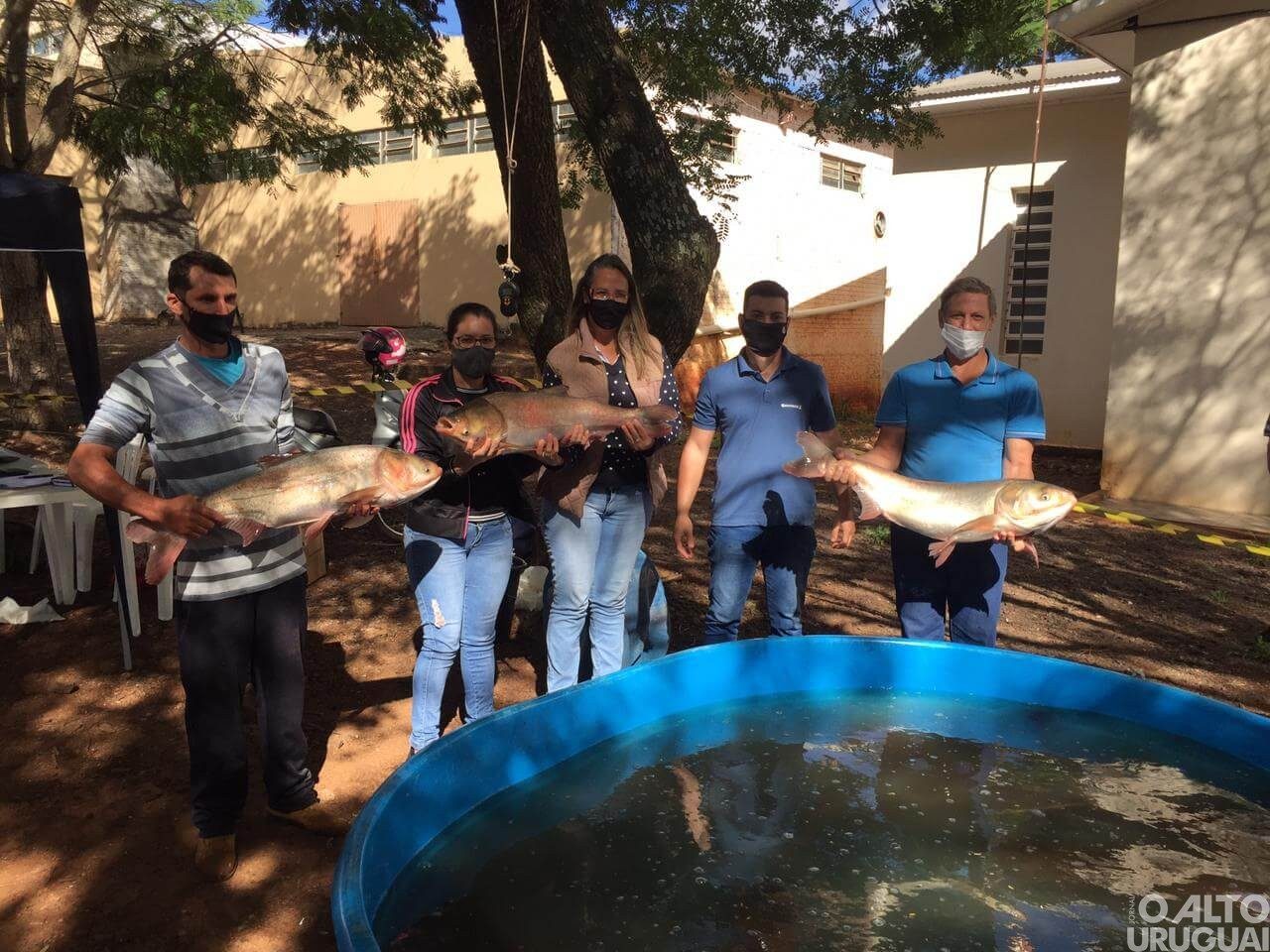 Cerca de quatro toneladas de peixes são comercializadas em Cristal do Sul