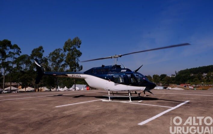Passeios de helicóptero estão confirmados para a Expofred 2022