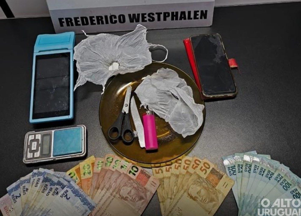Homem é preso por tráfico de drogas em Frederico Westphalen