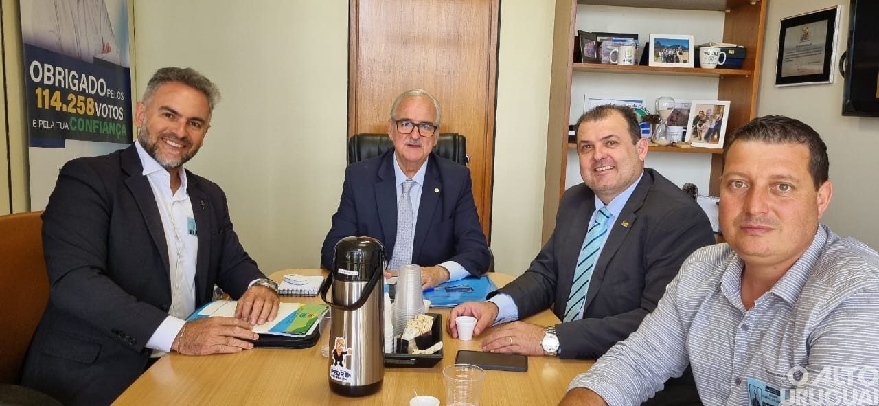 Prefeito de Planalto cumpre agenda em Brasília em busca de recursos