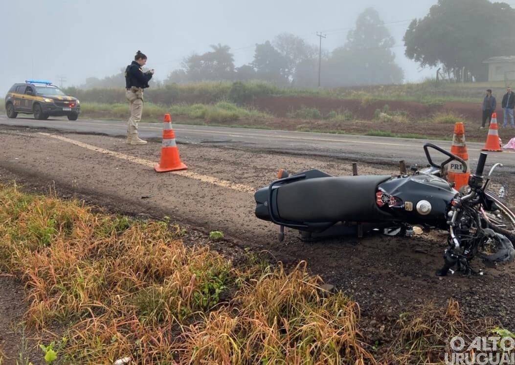 Colisão entre motocicleta e carreta deixa vítima fatal em Boa Vista das Missões