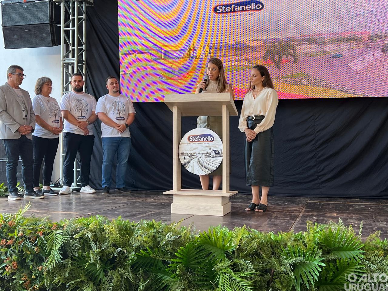 Entrega da revitalização do trevo é realizada em Rodeio Bonito