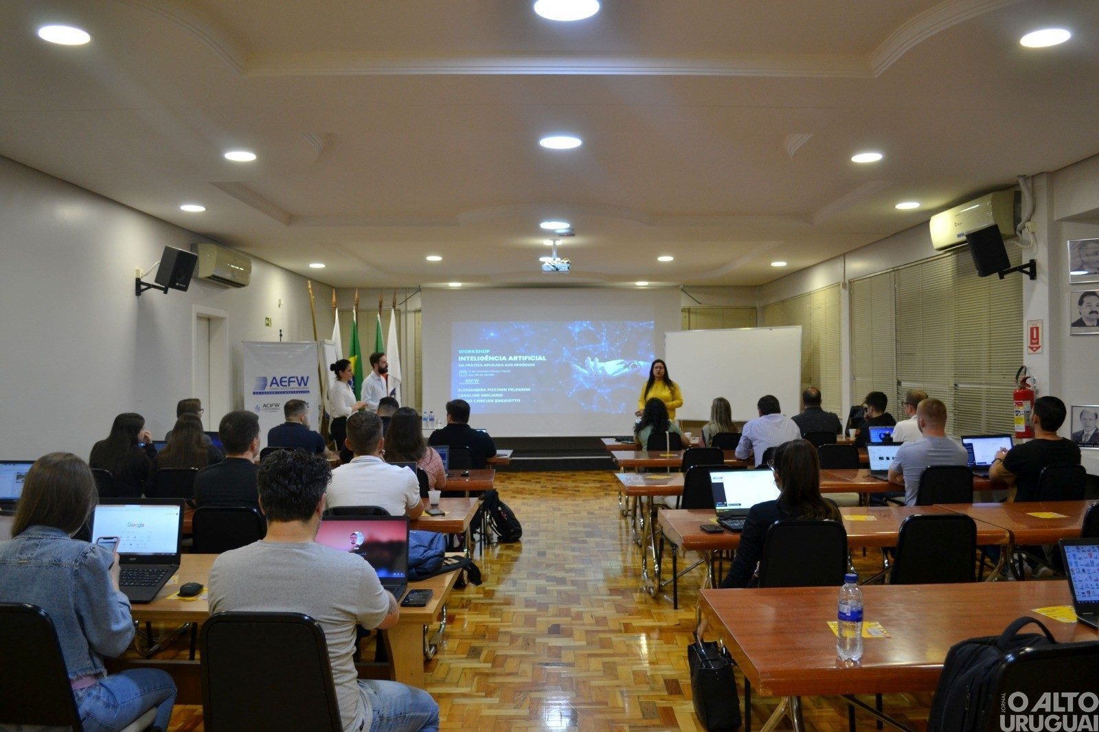 Núcleo de T.I da AEFW promove primeiro workshop sobre Inteligência Artificial