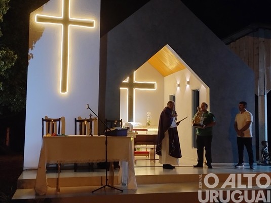 Inaugurado oratório de Nossa Senhora da Salete em FW