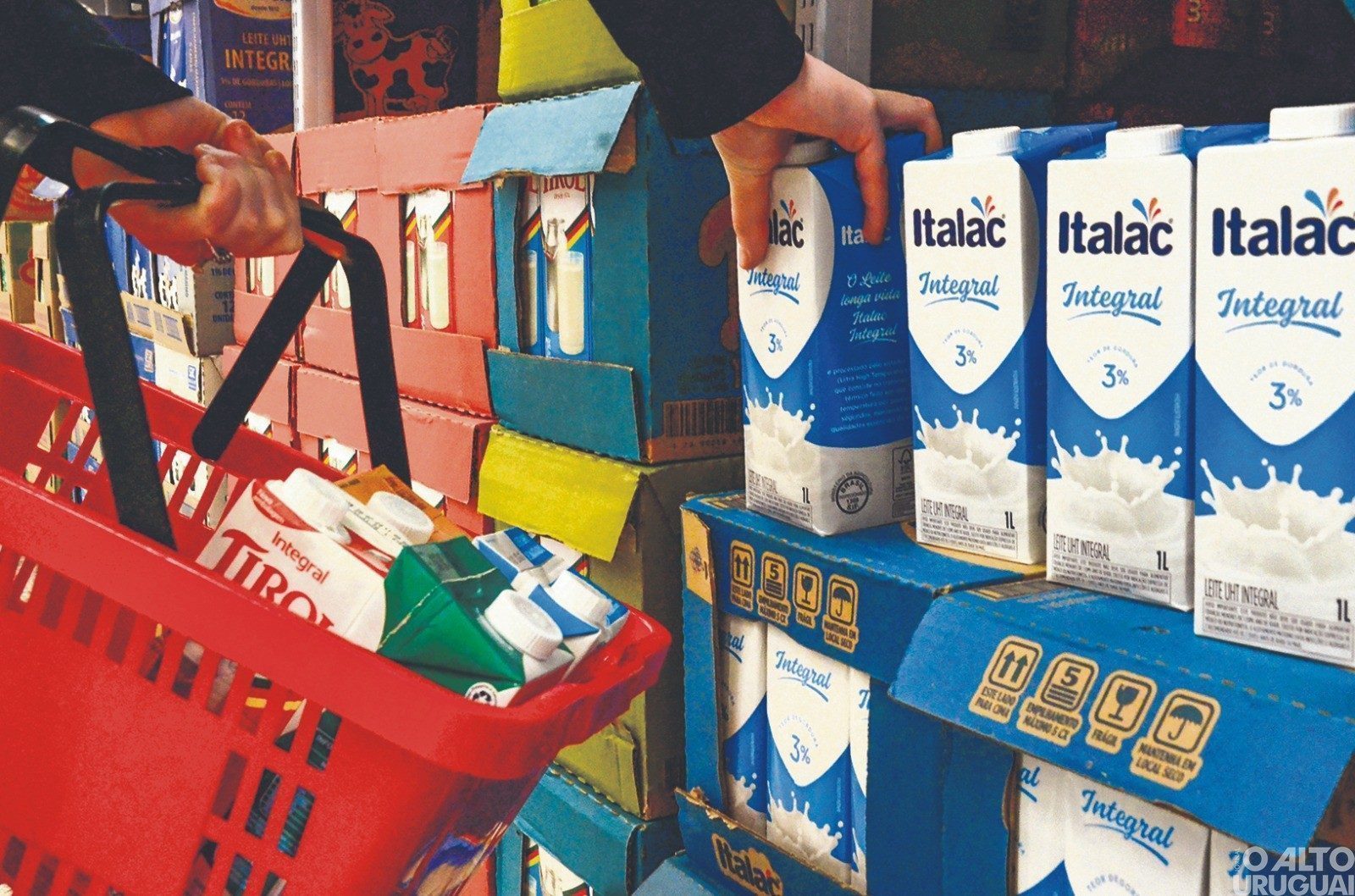 Leite integral é o produto com maior aumento em FW