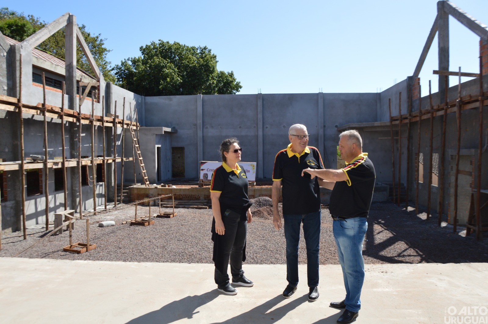 Centro Cultural 25 de Julho recebe convidados em sua futura sede