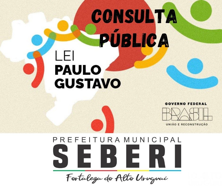 Seberi: Consulta Pública da Lei Paulo Gustavo já está disponível