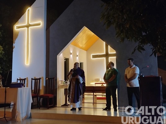 Inaugurado oratório de Nossa Senhora da Salete em FW