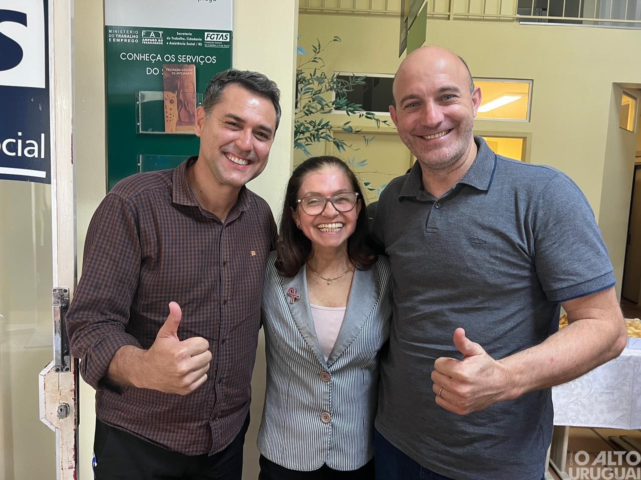 Catiane Barbosa toma posse da Coordenadoria da Agência FGTAS/SINE de Frederico Westphalen