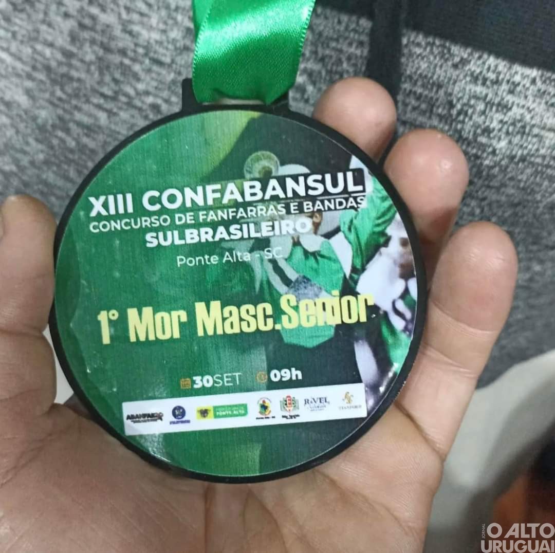 Banda de Iraí vence Campeonato Sul-Brasileiro