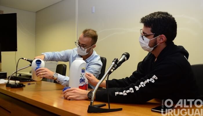 Em FW, força-tarefa recolhe mais de mil unidades de sabão líquido falsificado