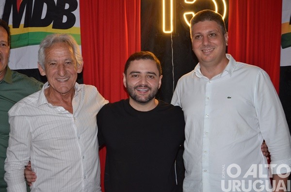 MDB realiza encontro regional em Seberi com a presença de Gabriel Souza