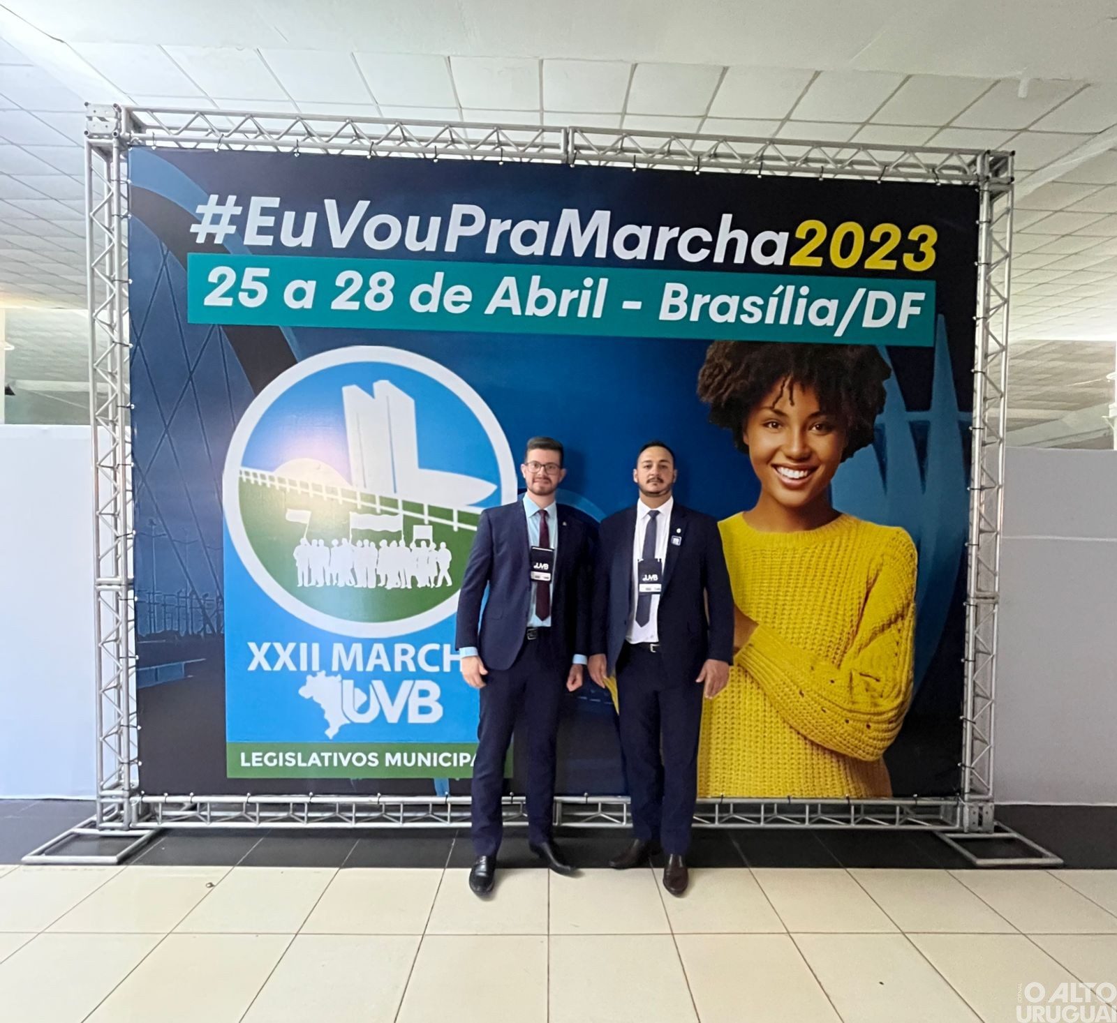 Vereadores de FW participam da Marcha dos Legislativos Municipais em Brasília