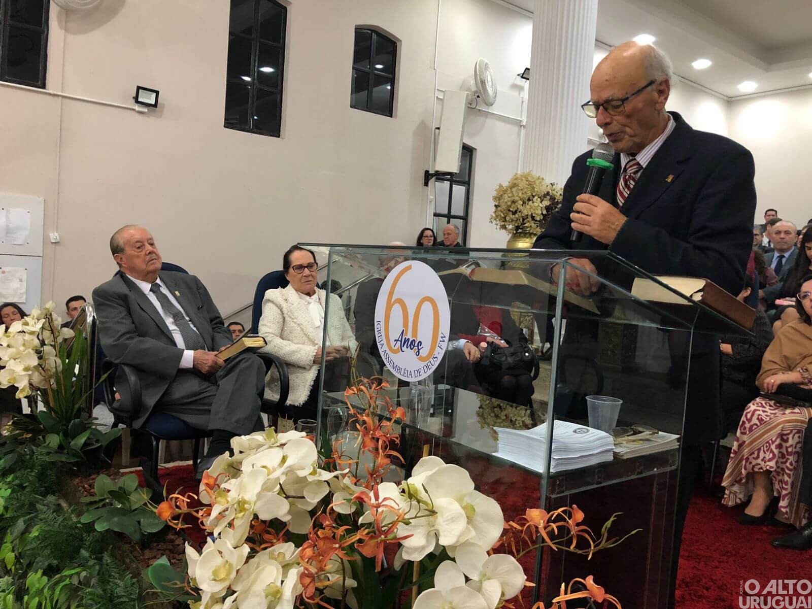 Pastor Pery Brizolla é homenageado em culto