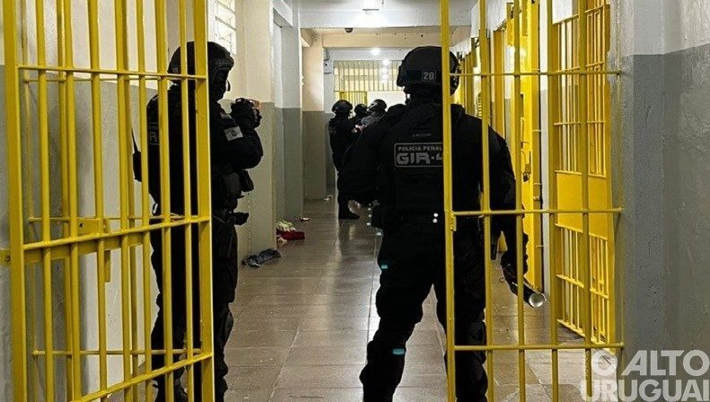 Presídio de Frederico Westphalen passa por revista geral