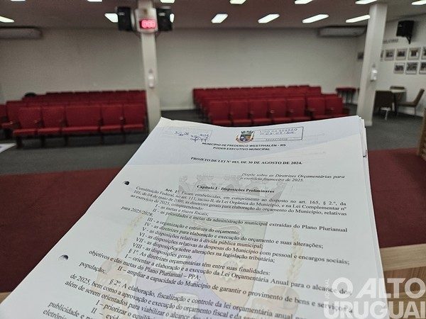 Diretrizes Orçamentárias para o exercício de 2025 em FW serão debatidas com a comunidade