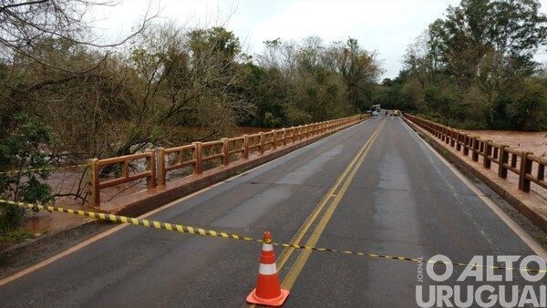 Ponte entre Palmeira das Missões e Sarandi é interditada