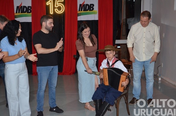 MDB realiza encontro regional em Seberi com a presença de Gabriel Souza