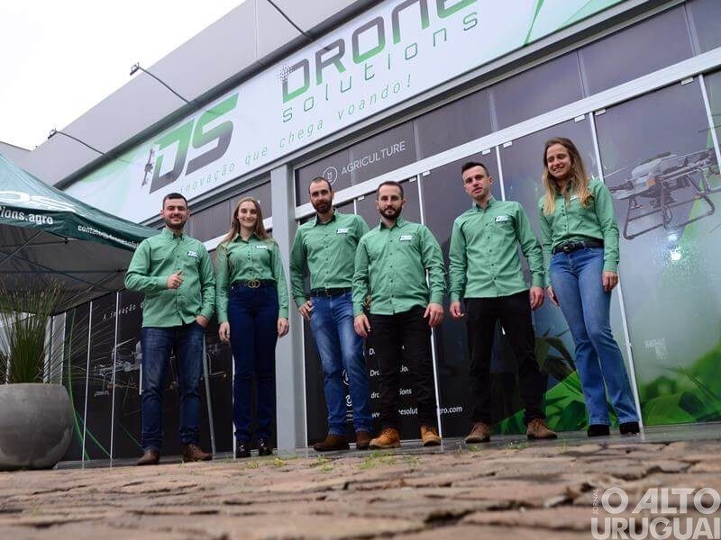 Empresa de drones de pulverização agrícola inaugura sede em FW