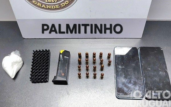 BM prende homem por tráfico de drogas em Palmitinho
