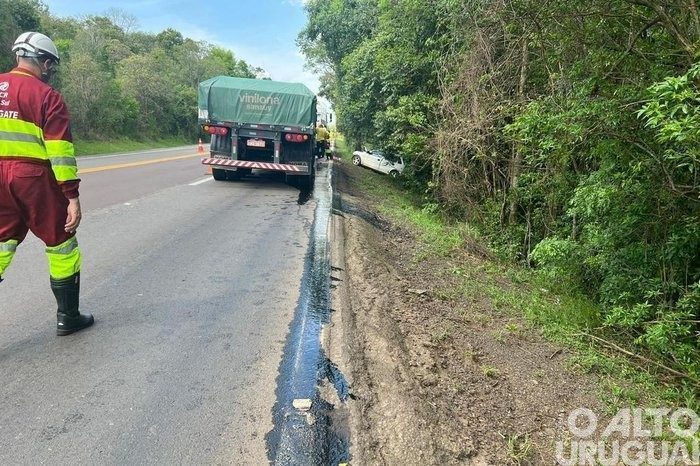 Acidente na BR-386 deixa dois mortos
