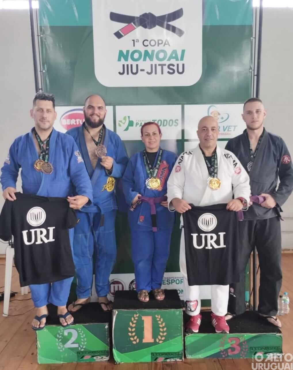 Equipe da URI/FW participa de campeonato de Jiu-Jitsu
