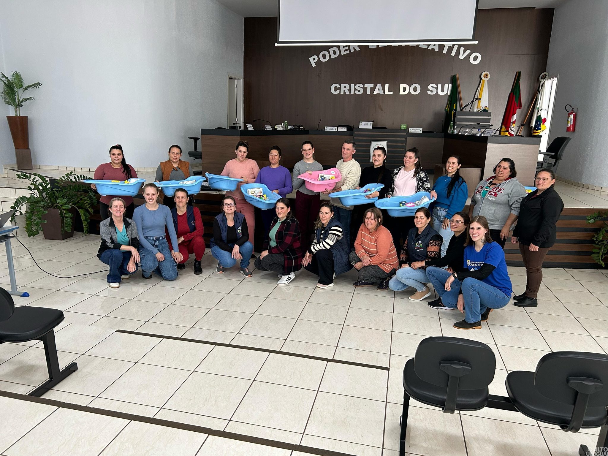 Cristal do Sul faz encerramento do 1º Curso de Gestantes de 2025