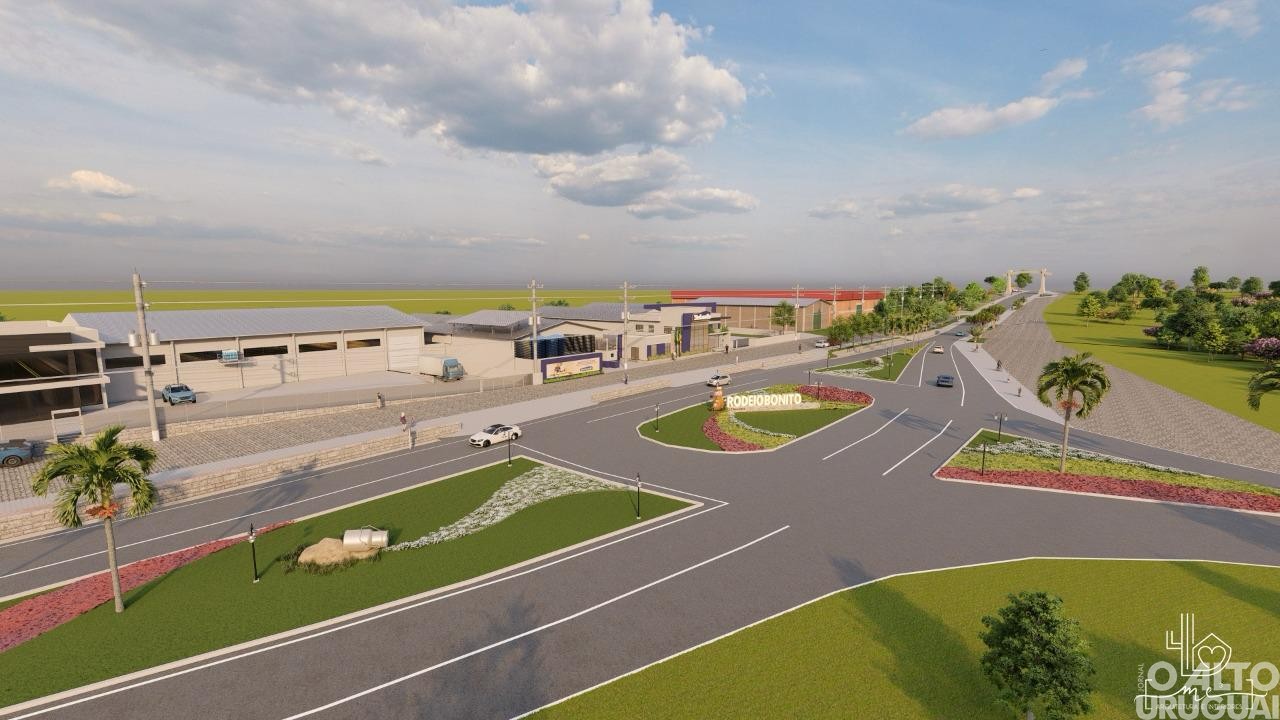 Entrega da revitalização do trevo é realizada em Rodeio Bonito