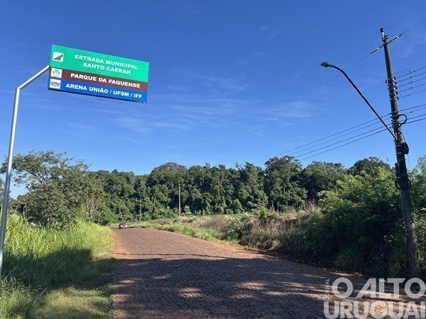 Rua Santo Caeran em FW será asfaltada com recursos de programa estadual