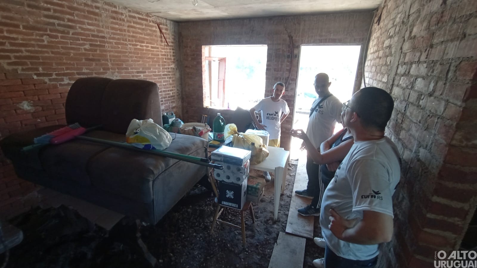 Cufa e Frente Nacional Antirracista atuam em prol dos atingidos pelas enchentes