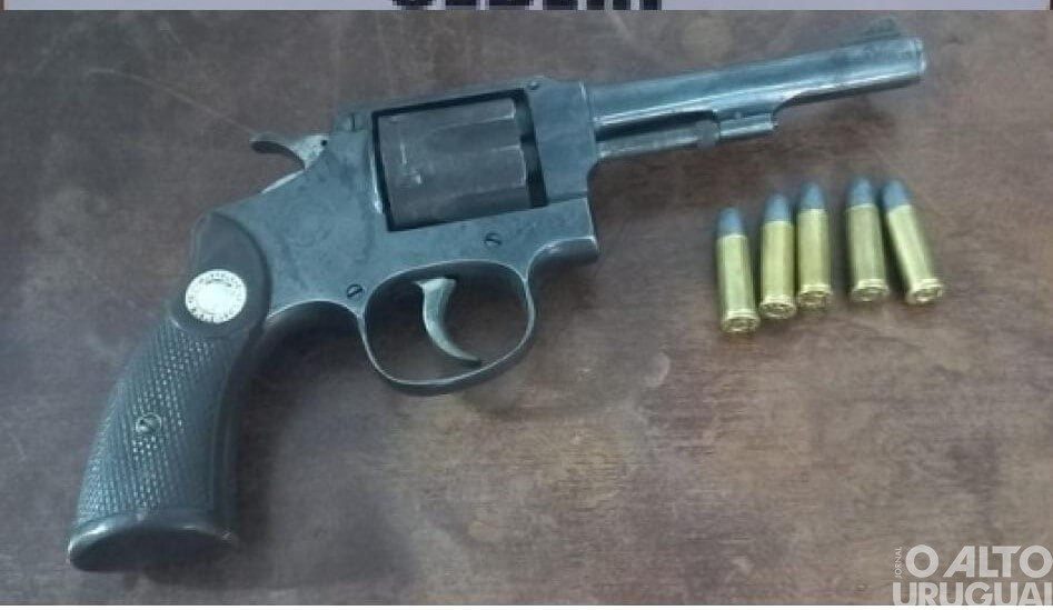 Indivíduo é preso em Seberi por porte de arma de fogo