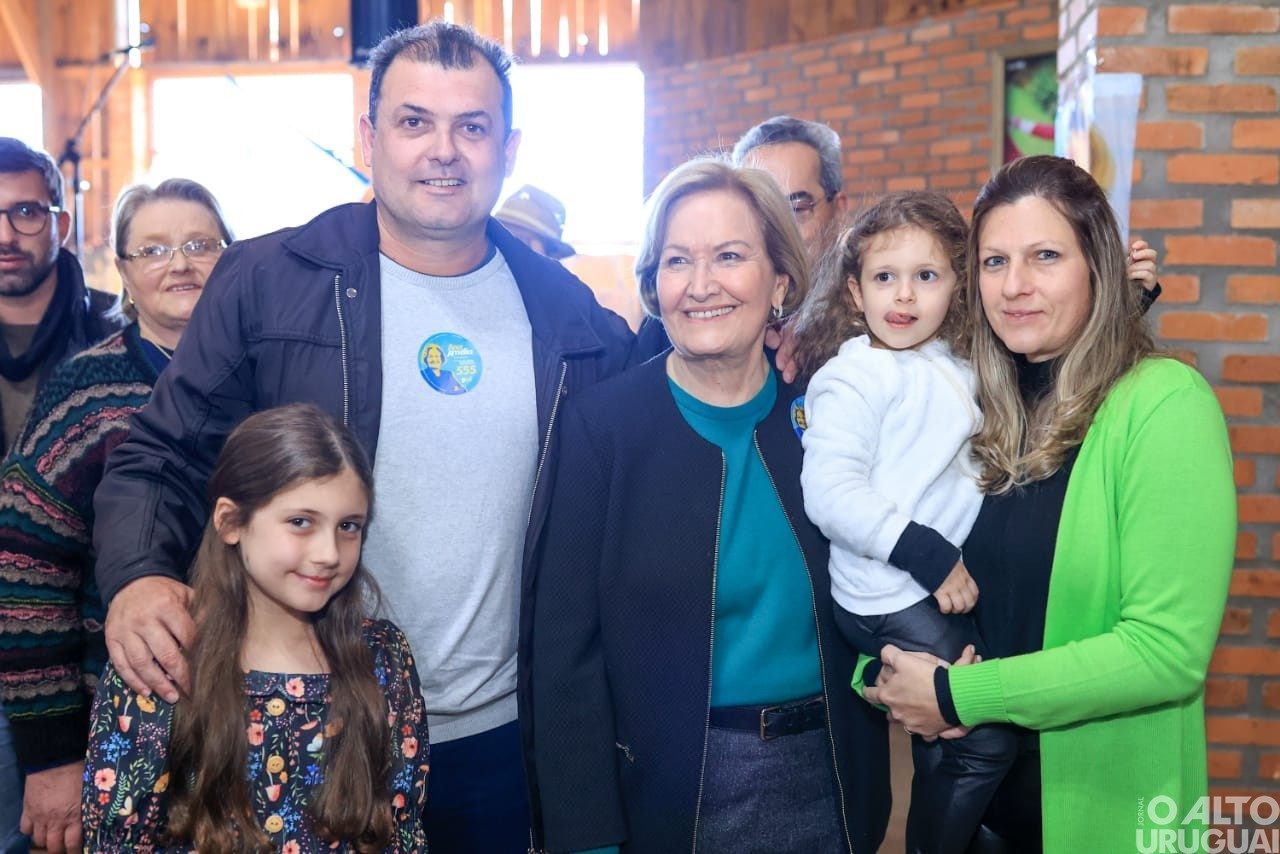 Prefeito de Planalto participa de evento de Ana Amélia Lemos