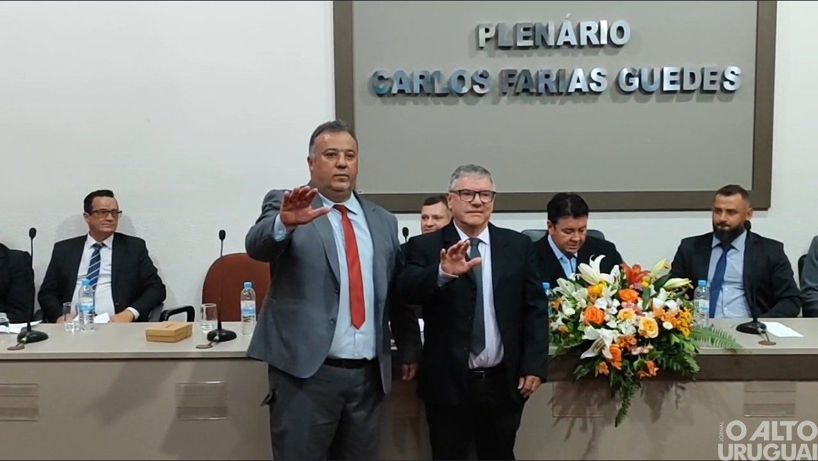 Rudilberto (Beto) Soares Landesfeldt e Paulo Dorival Franco da Rosa são empossados em Boa Vista das Missões