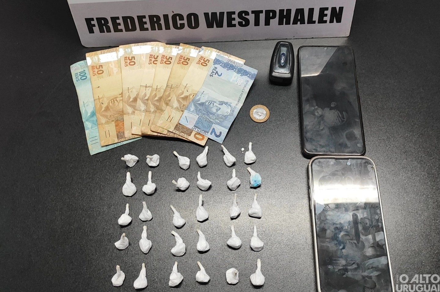 BM prende mulher por tráfico de drogas em FW
