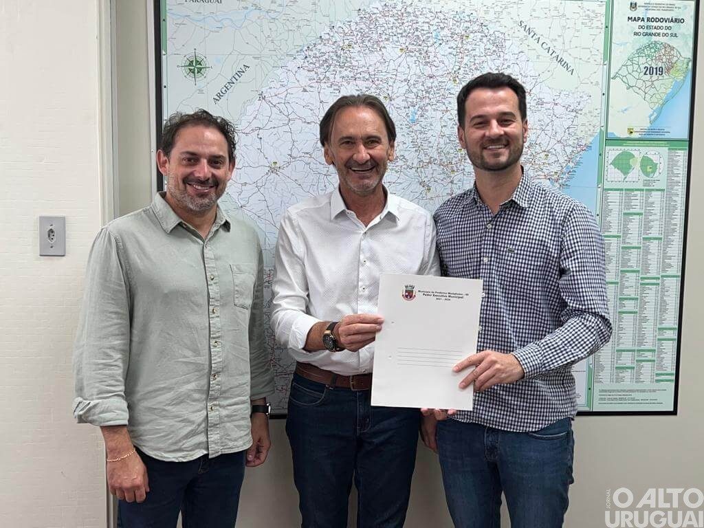 Vice-prefeito de FW debate Agricultura, Turismo e Acesso Asfáltico junto ao governo do RS