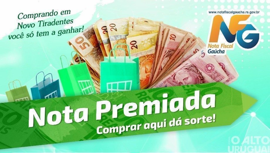 Novo Tiradentes: campanha Nota Premiada sorteará 20 vales-compras