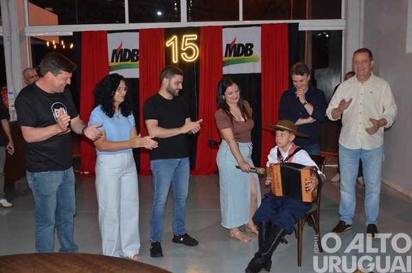 MDB realiza encontro regional em Seberi com a presença de Gabriel Souza