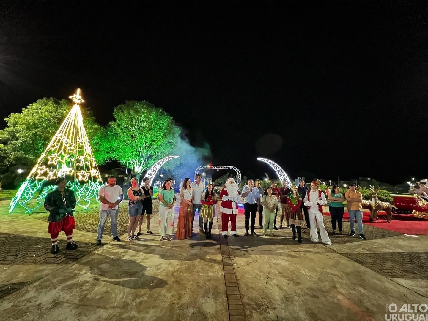 A Magia do Natal” inicia em Taquaruçu do Sul