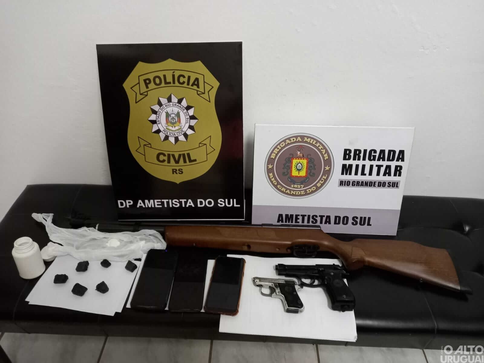Homem de 27 anos é preso em flagrante em Ametista do Sul