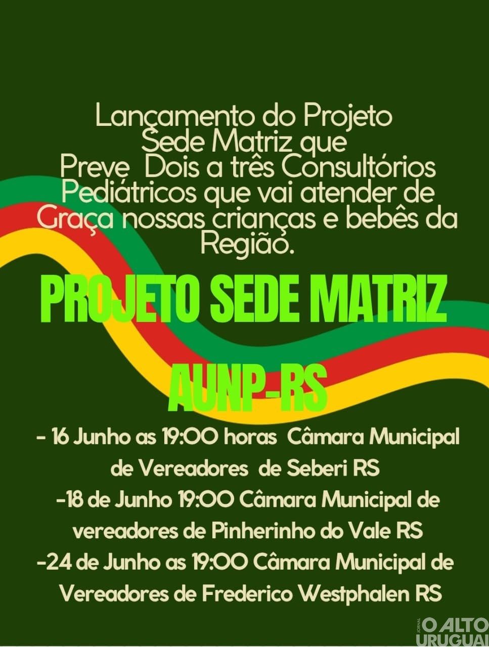 AUNP-RS lança Projeto Sede Matriz para ampliar atendimento pediátrico gratuito