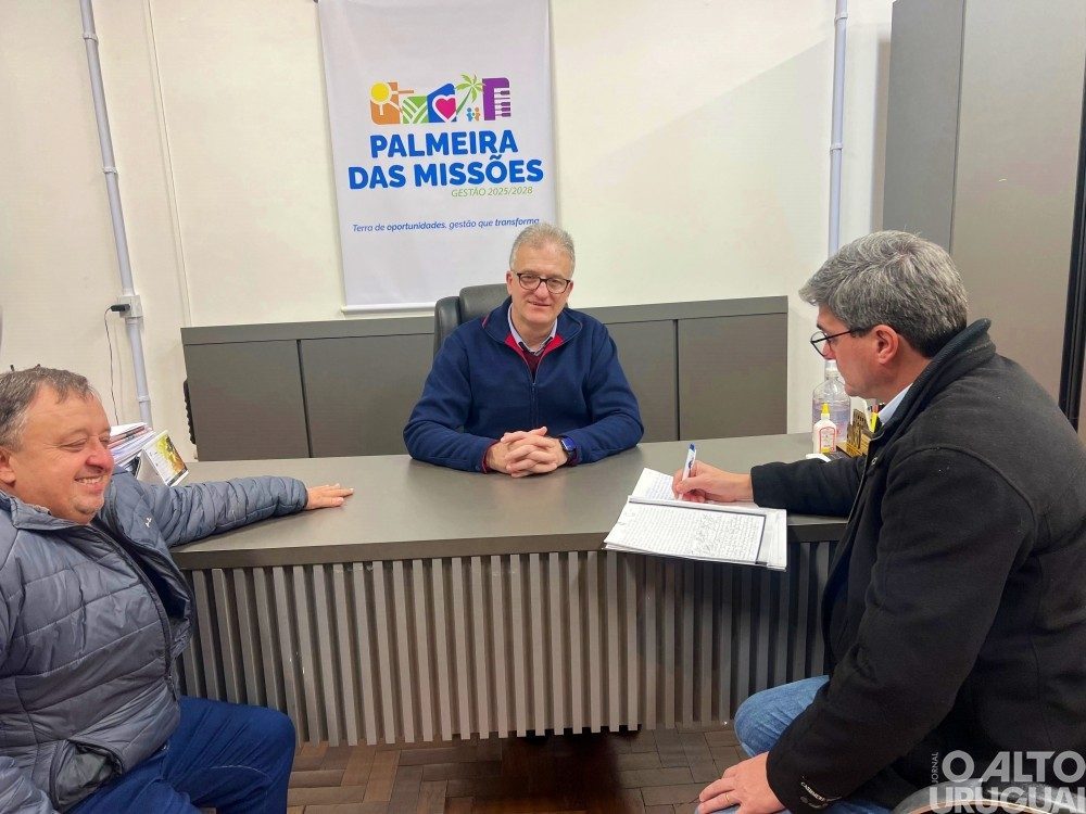 Regis Lorenzoni assume Prefeitura de Palmeira das Missões por quatro dias