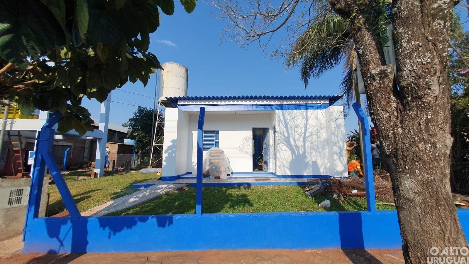 Tubulação passa por reparo para normalizar abastecimento de água em Vista Alegre