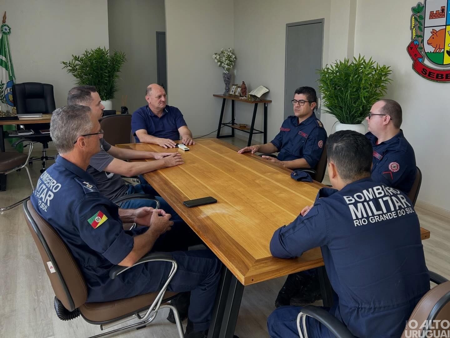 Seberi avança nas tratativas para implantação do Serviço de Bombeiros