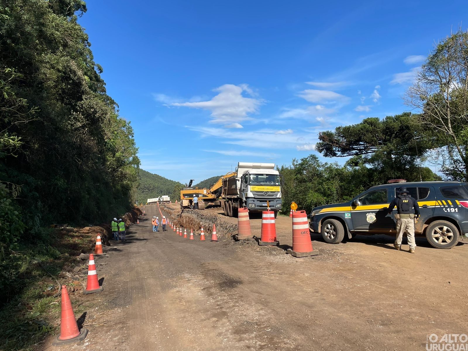 Liberado trecho entre Soledade e Montenegro na BR-386