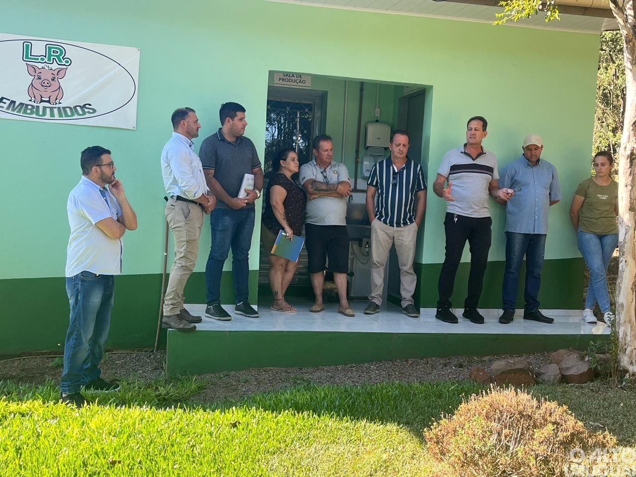 Agroindústria familiar L.R. Embutidos é inaugurada em Caiçara