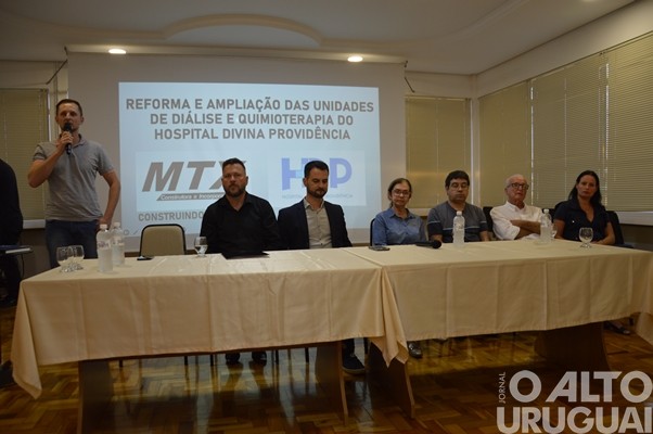 Assinado contrato entre empresa e HDP para a construção da Oncologia