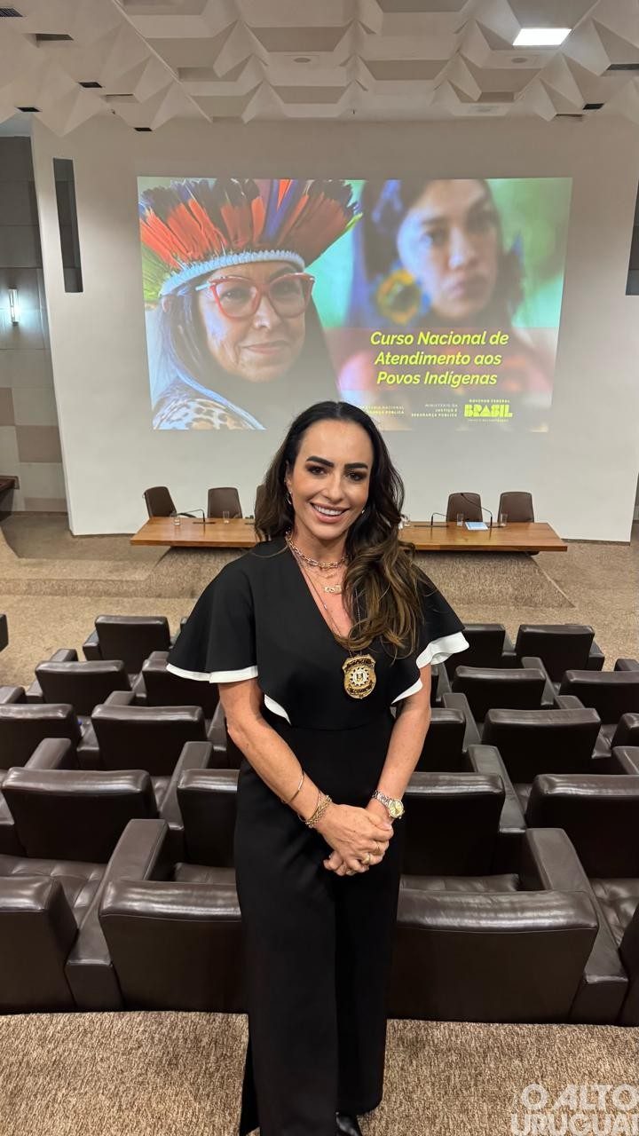 Delegada da 14ª DPRI representa o RS em curso nacional sobre atendimento a povos indígenas